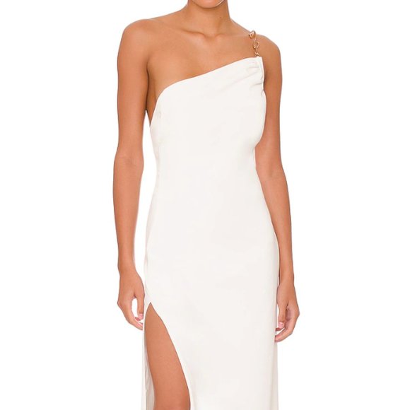 Meltem Ozbek Dresses & Skirts - Meltem Ozbek Anyolit Dress in White